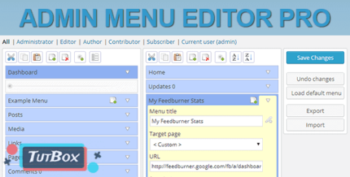 Admin Menu Editor Pro Download