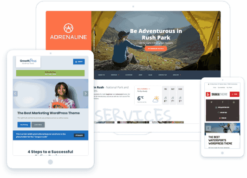 Adrenaline 1.8.2 – ProteusThemes (license key) download