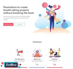Premium Beautiful Illustrations pack (19+ categories)