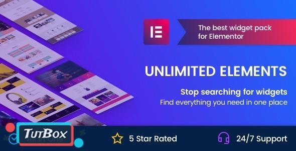 Unlimited Elements For Elementor Downnload