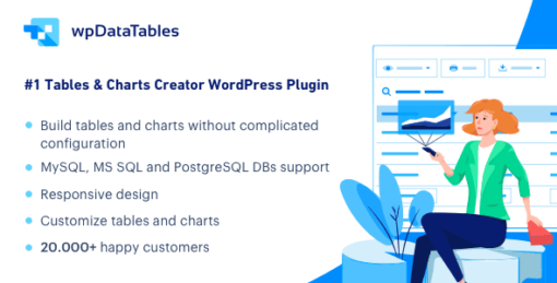 wpDataTables 4.5 + addons